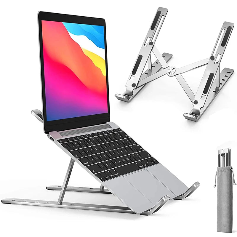 Aluminum Alloy Laptop Holder Stand Adjustable 