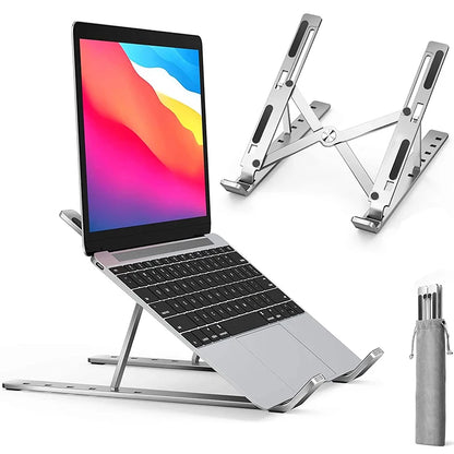 Aluminum Alloy Laptop Holder Stand Adjustable 