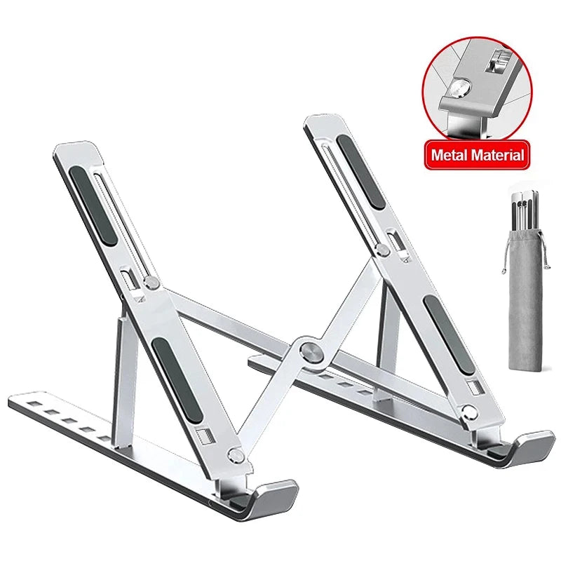 Aluminum Alloy Laptop Holder Stand Adjustable 